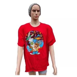 Warner Bros. Red Men T-Shirt, Looney Tune